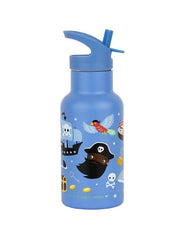 A Little Lovely Company Βρεφικά & Παιδικά Ποτηράκια A Little Lovely Company: Μπουκάλι με διπλό τοίχωμα από ανοξείδωτο ατσάλι 350ml - Pirates