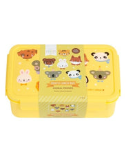 A Little Lovely Company Παιδικά Δοχεία Φαγητού A little lovely company: Δοχείο φαγητού Bento με χωρίσματα- 1,2 L- Animal Friends