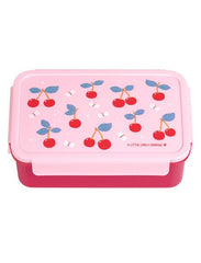 A Little Lovely Company Παιδικά Δοχεία Φαγητού A little lovely company: Δοχείο φαγητού Bento με χωρίσματα- 1,2 L- Cherries