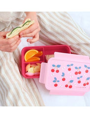 A Little Lovely Company Παιδικά Δοχεία Φαγητού A little lovely company: Δοχείο φαγητού Bento με χωρίσματα- 1,2 L- Cherries