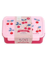 A Little Lovely Company Παιδικά Δοχεία Φαγητού A little lovely company: Δοχείο φαγητού Bento με χωρίσματα- 1,2 L- Cherries