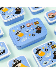 A Little Lovely Company Παιδικά Δοχεία Φαγητού A little lovely company: Δοχείο φαγητού Bento με χωρίσματα- 1,2 L-Pirates