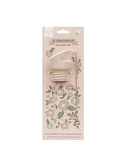 A Little Lovely Company Βρεφικά & Παιδικά Ποτηράκια A Little Lovely Company: Σετ καπάκι, καλαμάκι και βουρτσάκι Blossoms - Rainbows