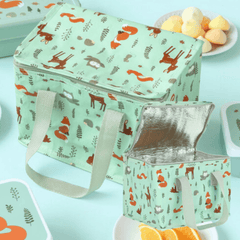 A Little Lovely Company Τσαντάκι μεταφοράς φαγητού A little lovely company: Ισοθερμικό τσαντάκι φαγητού - Forest friends