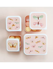 A Little Lovely Company Παιδικά Δοχεία Φαγητού A little lovely company: Δοχείο φαγητού Lunch box set Butterflies