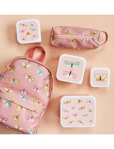 A Little Lovely Company Παιδικά Δοχεία Φαγητού A little lovely company: Δοχείο φαγητού Lunch box set Butterflies