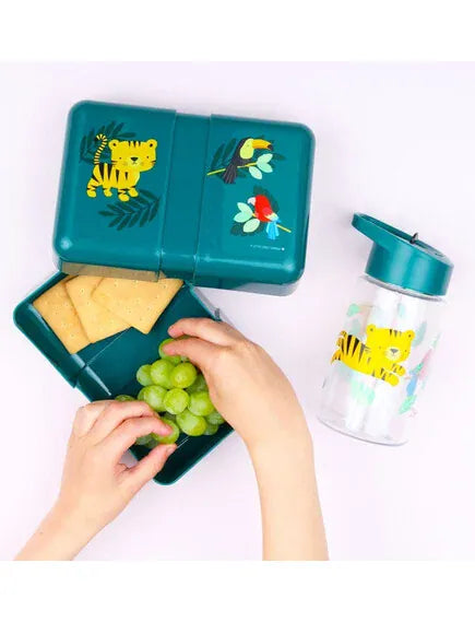 A Little Lovely Company Παιδικά Δοχεία Φαγητού A little lovely company Δοχείο φαγητού με λάστιχο Lunch box Tiger