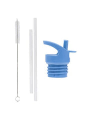 A Little Lovely Company Βρεφικά & Παιδικά Ποτηράκια A Little Lovely Company: Σετ καπάκι, καλαμάκι και βουρτσάκι -Pirates