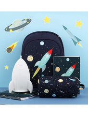 A Little Lovely Company Σχολικές Τσάντες A little lovely company: Τσάντα πλάτης νηπιαγωγείου Space