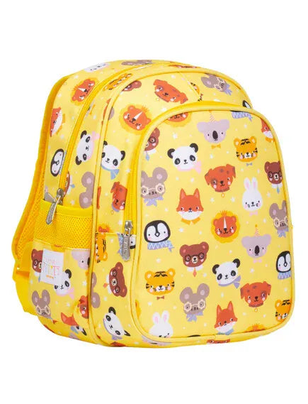A Little Lovely Company Σχολικές Τσάντες A little lovely company: Tσάντα πλάτης νηπιαγωγείου με ισοθερμική θήκη - Animal Friends