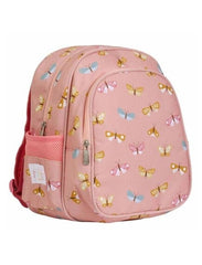 A Little Lovely Company Σχολικές Τσάντες A little lovely company: Tσάντα πλάτης νηπιαγωγείου με ισοθερμική θήκη - Butterflies