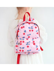 A Little Lovely Company Σχολικές Τσάντες A little lovely company: Tσάντα πλάτης παιδικού σταθμού -Cherries