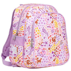 A Little Lovely Company Σχολικές Τσάντες A little lovely company: Tσάντα πλάτης νηπιαγωγείου με ισοθερμική θήκη -Flower Garden