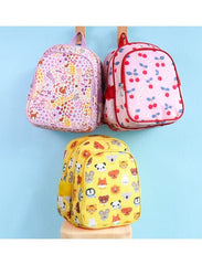 A Little Lovely Company Σχολικές Τσάντες A little lovely company: Tσάντα πλάτης νηπιαγωγείου με ισοθερμική θήκη -Flower Garden