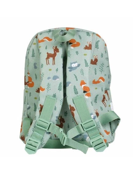 A Little Lovely Company Σχολικές Τσάντες A little lovely company: Tσάντα πλάτης νηπιαγωγείου με ισοθερμική θήκη - Forest Friend