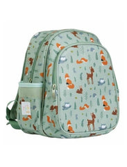 A Little Lovely Company Σχολικές Τσάντες A little lovely company: Tσάντα πλάτης νηπιαγωγείου με ισοθερμική θήκη - Forest Friend