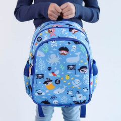 A Little Lovely Company Σχολικές Τσάντες A little lovely company: Tσάντα πλάτης νηπιαγωγείου με ισοθερμική θήκη - Pirates