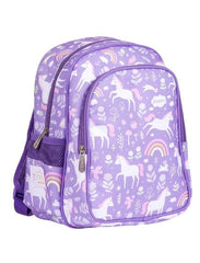 A Little Lovely Company Σχολικές Τσάντες A little lovely company: Tσάντα πλάτης νηπιαγωγείου με ισοθερμική θήκη - Unicorn Dreams