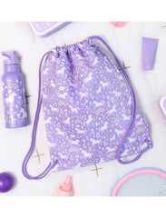 A Little Lovely Company τσάντα ώμου A Little Lovely Company: Tσάντα πλάτης γυμναστηρίου-Unicorn Dreams