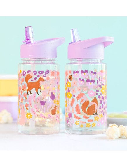 A Little Lovely Company Βρεφικά & Παιδικά Ποτηράκια A little lovely company: Παιδικό Παγούρι από Tritan 450ml-Flower Garden
