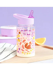 A Little Lovely Company Βρεφικά & Παιδικά Ποτηράκια A little lovely company: Παιδικό Παγούρι από Tritan 450ml-Flower Garden