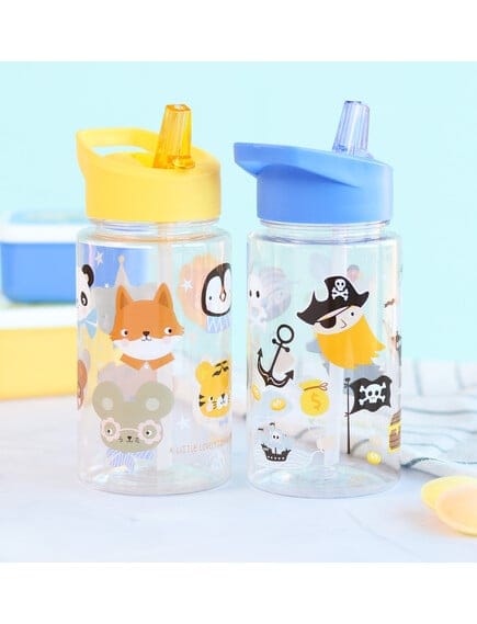 A Little Lovely Company Βρεφικά & Παιδικά Ποτηράκια A little lovely company: Παιδικό Παγούρι από Tritan 450ml-Pirates