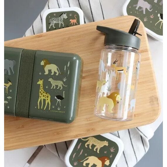 A Little Lovely Company Βρεφικά & Παιδικά Ποτηράκια A little lovely company: Παγούρι Tritan 450ml "Savannah"