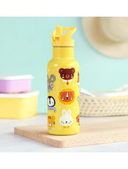 A Little Lovely Company Βρεφικά & Παιδικά Ποτηράκια A Little Lovely Company: XL Μπουκάλι με διπλό τοίχωμα από ανοξείδωτο ατσάλι 500ml - Animal Friends