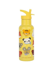 A Little Lovely Company Βρεφικά & Παιδικά Ποτηράκια A Little Lovely Company: XL Μπουκάλι με διπλό τοίχωμα από ανοξείδωτο ατσάλι 500ml - Animal Friends