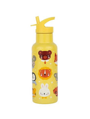 A Little Lovely Company Βρεφικά & Παιδικά Ποτηράκια A Little Lovely Company: XL Μπουκάλι με διπλό τοίχωμα από ανοξείδωτο ατσάλι 500ml - Animal Friends