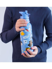 A Little Lovely Company Βρεφικά & Παιδικά Ποτηράκια A Little Lovely Company: XL Μπουκάλι με διπλό τοίχωμα από ανοξείδωτο ατσάλι 500ml - Pirates