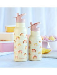 A Little Lovely Company Βρεφικά & Παιδικά Ποτηράκια A Little Lovely Company: XL μπουκάλι με διπλό τοίχωμα από ανοξείδωτο ατσάλι 500ml -Rainbows