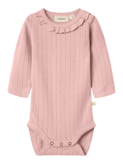 Lil' Atelier Φορμάκι Μακρυμάνικο Misty Rose