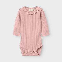 Lil' Atelier Φορμάκι Μακρυμάνικο Misty Rose