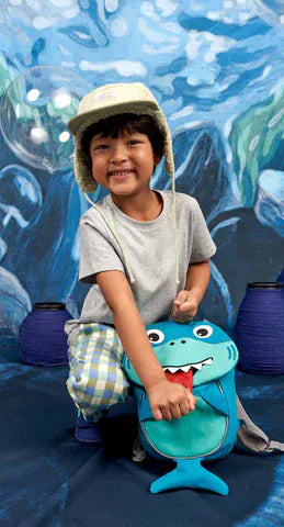 AFFENZAHN Σχολικές Τσάντες AFFENZAHN. Σακίδιο πλάτης μίνι Καρχαρίας