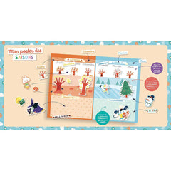 Auzou Μαγνητικά Παιχνίδια Auzou Η Πρώτη μου Θήκη με Μαγνήτες - Εποχές