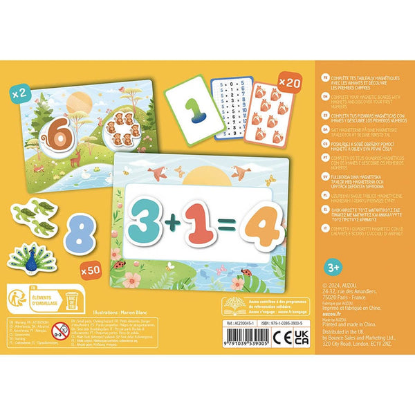 Auzou Μαγνητικά Παιχνίδια Auzou Το Μικρό μου Μαγνητικό Κουτί - Οι Πρώτοι μου Αριθμοί