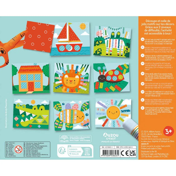 Auzou Ζωγραφική - Καλλιτεχνικά - Παζλ Auzou Μαθαίνω να κόβω - I'm Learning How to Use Scissors