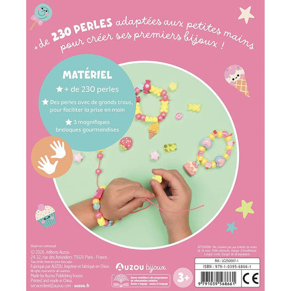 Auzou Ζωγραφική - Καλλιτεχνικά - Παζλ Auzou My First Jewelry – Τα Πρώτα μου Κοσμήματα: Γλυκίσματα