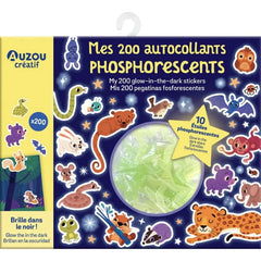 Auzou Ζωγραφική - Καλλιτεχνικά - Παζλ AUZOU My Little Artist – Σετ Δραστηριοτήτων με 200 Φωσφορίζοντα Αυτοκόλλητα