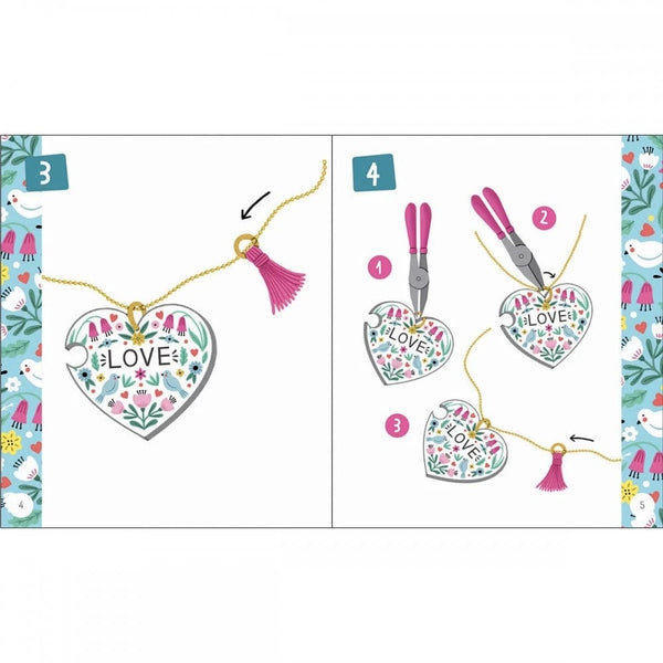 Auzou Ζωγραφική - Καλλιτεχνικά - Παζλ Auzou The Jewellery Factory (Mini) – Φτιάχνω τα Κολιέ της Φιλίας – My Friendship Puzzle Necklaces