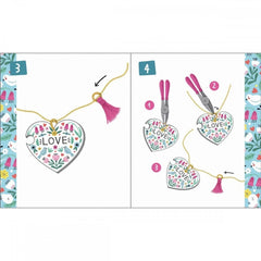 Auzou Ζωγραφική - Καλλιτεχνικά - Παζλ Auzou The Jewellery Factory (Mini) – Φτιάχνω τα Κολιέ της Φιλίας – My Friendship Puzzle Necklaces