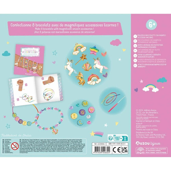 Auzou Ζωγραφική - Καλλιτεχνικά - Παζλ Auzou Κατασκευάζω βραχιόλια με Μονόκερους