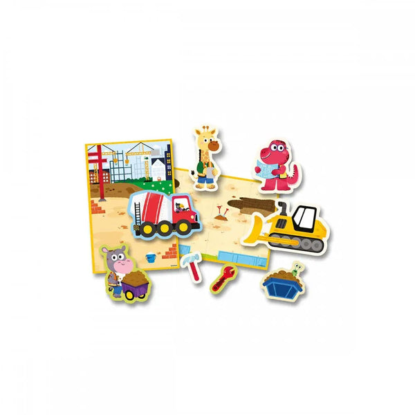 Auzou Μαγνητικά Παιχνίδια Auzou Τα Μαγνητάκια μου - Κατασκευές