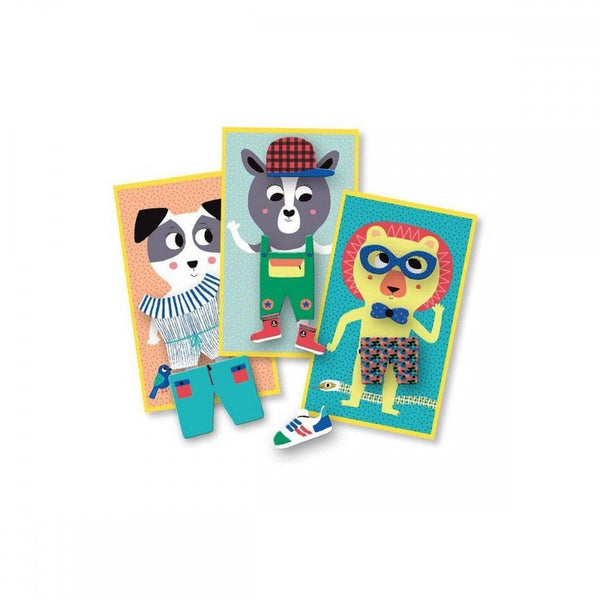 Auzou Ζωγραφική - Καλλιτεχνικά - Παζλ Auzou τα Μαγνητάκια μου - Ντυσίματα