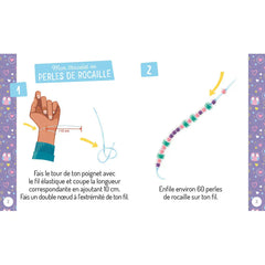 Auzou Ζωγραφική - Καλλιτεχνικά - Παζλ Auzou Μίνι Εργαστήριο Κοσμημάτων - Στοιβαζόμενα Βραχιόλια