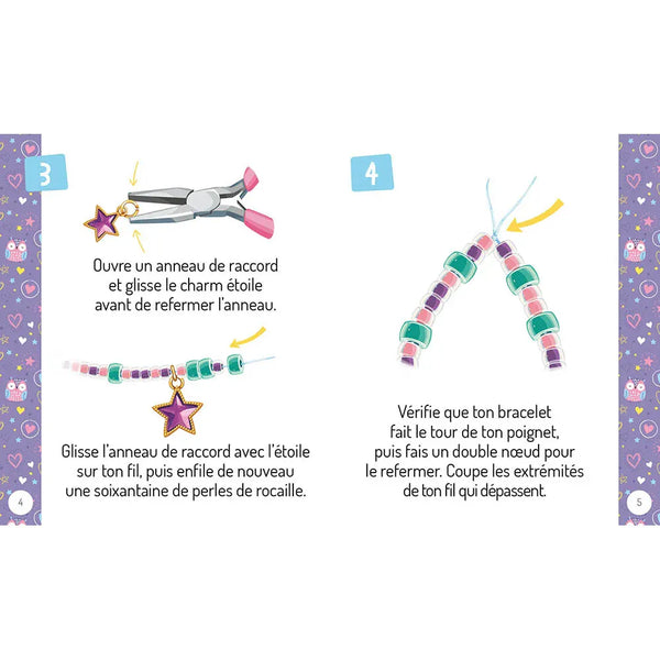 Auzou Ζωγραφική - Καλλιτεχνικά - Παζλ Auzou Μίνι Εργαστήριο Κοσμημάτων - Στοιβαζόμενα Βραχιόλια