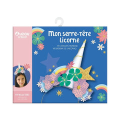Auzou Ζωγραφική - Καλλιτεχνικά - Παζλ Χαρτοκοπτική My Activity Pouch Auzou My Unicorn Hairband