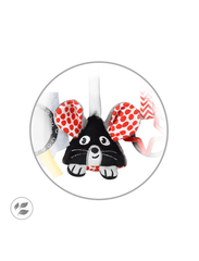 BabyOno Κρεμαστά Βρεφικά Παιχνίδια BabyOno: Κρεμαστό παιχνίδι δραστηριοτήτων για καρότσι και κούνια-Cheese & Skip