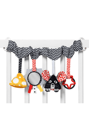 BabyOno Κρεμαστά Βρεφικά Παιχνίδια BabyOno: Κρεμαστό παιχνίδι δραστηριοτήτων για καρότσι και κούνια-Cheese & Skip